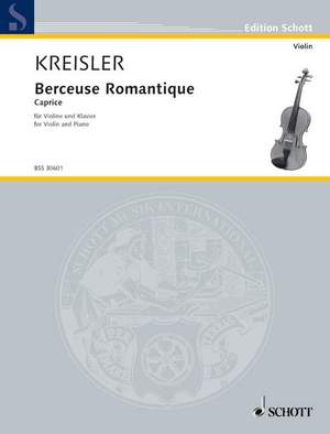 Kreisler, F: Berceuse Romantique op. 9 No. 5