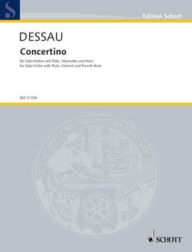 Dessau, P: Concertino