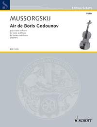 Moussorgsky, M: Air de Boris Godounov No. 21