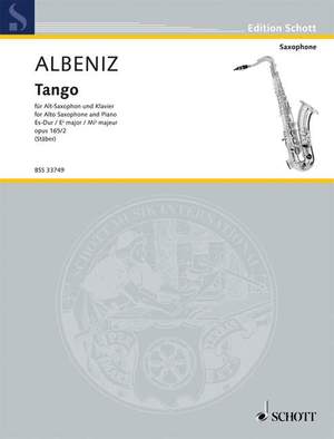 Albéniz, I: Tango op. 165/2