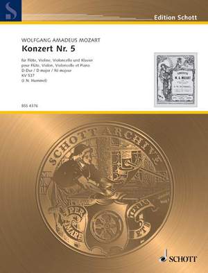 Mozart, W A: Concerto No.5 D major KV 537