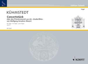 Kuehmstedt, F: Konzertstück für die Orgel op. 8