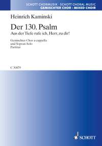Kaminski, H: Der 130. Psalm op. 1a