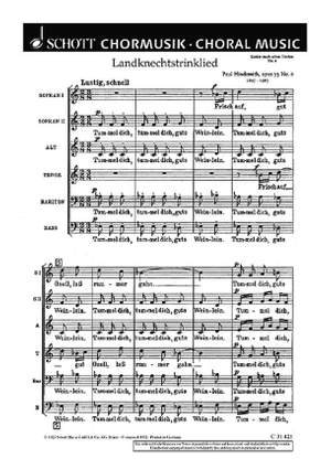 Hindemith, P: Lieder nach alten Texten op. 33