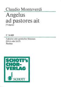 Monteverdi, C: Angelus ad pastores ait