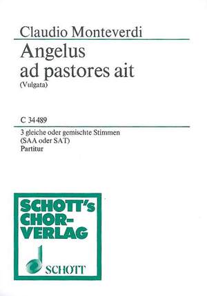 Monteverdi, C: Angelus ad pastores ait