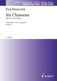 Hindemith, P: Six Chansons