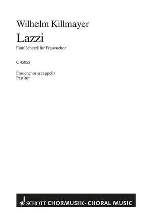 Killmayer, W: Lazzi