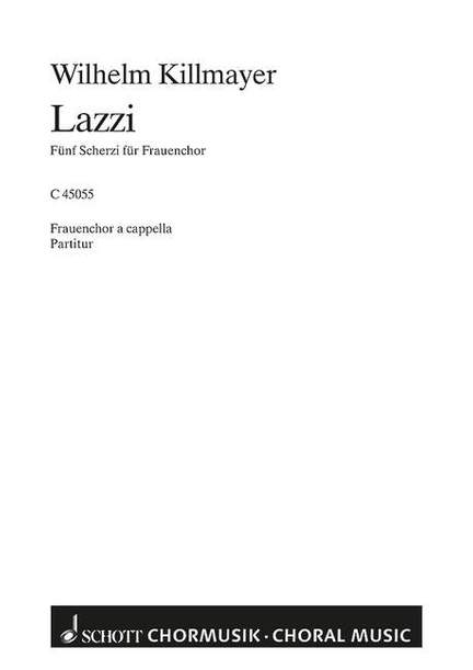 Killmayer, W: Lazzi