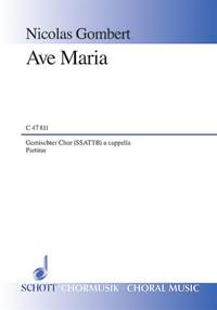 Gombert, N: Ave Maria