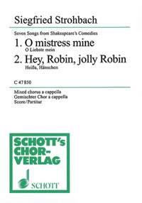Strohbach, S: Seven Songs from Shakespeare's Comedies