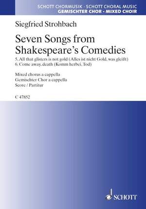 Strohbach, S: Seven Songs from Shakespeare's Comedies