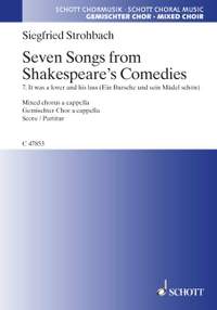 Strohbach, S: Seven Songs from Shakespeare's Comedies