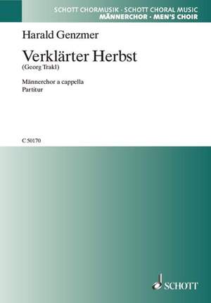 Genzmer, H: Verklärter Herbst GeWV 52