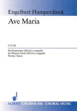 Humperdinck, E: Ave Maria G major G major