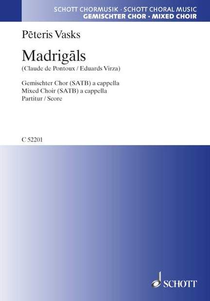 Vasks, P: Madrigāls
