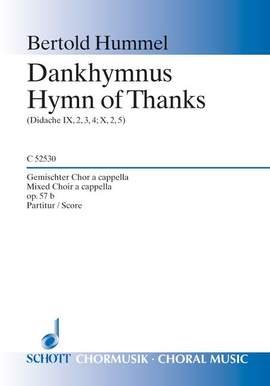Hummel, B: Hymn of Thanks op. 57b