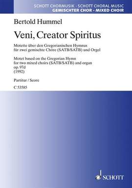 Hummel, B: Veni, Creator Spiritus op. 97d