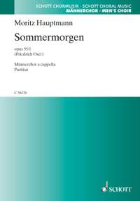 Hauptmann, M: Sommermorgen op. 55/1