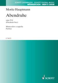 Hauptmann, M: Abendruhe op. 55/4