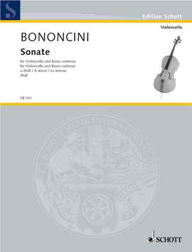 Bononcini, G B: Sonata A minor A minor