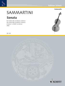 Sammartini, G: Sonata a-Moll A minor