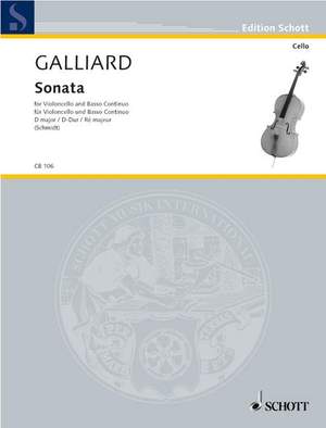 Galliard, J E: Sonata D Major