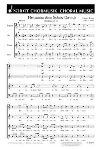 Bialas, G: Hosianna dem Sohne Davids