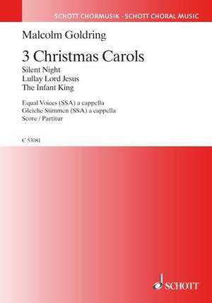 Goldring, M: 3 Christmas Carols
