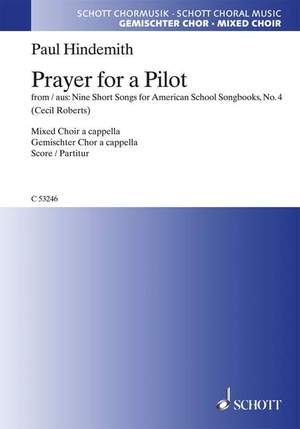 Hindemith, P: Prayer for a Pilot