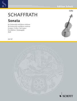 Schaffrath, C: Sonata G-Dur G major