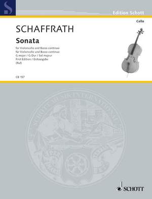 Schaffrath, C: Sonata G-Dur G major