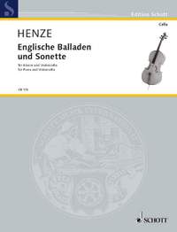 Henze, H W: Englische Balladen und Sonette