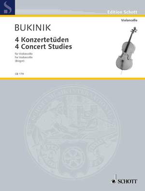 Bukinik, M: 4 Konzertetüden