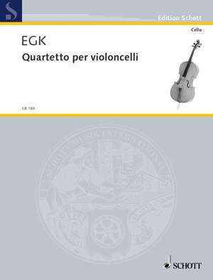 Egk, W: Quartetto per violoncelli