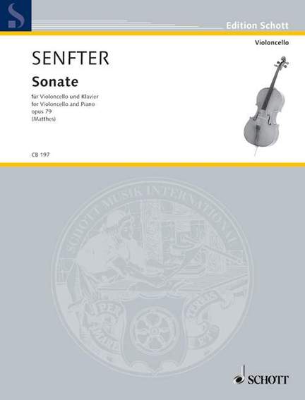 Senfter, J: Sonata E flat major op. 79
