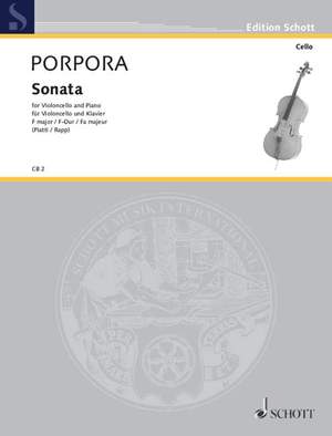 Porpora, N A: Sonata F Major