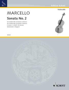 Marcello, B: Sonata II e-Moll E minor