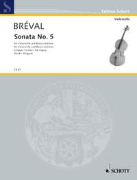 Bréval, J B: Sonata No. 5 G Major