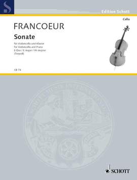 Francoeur le Cadet, F: Sonate E-Dur E major