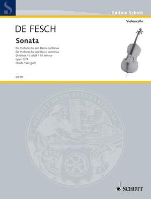 Fesch, W d: Sonata op. 13