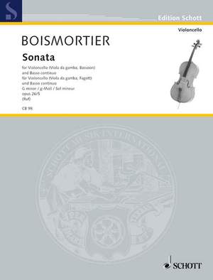 Boismortier, J B d: Sonata op. 26
