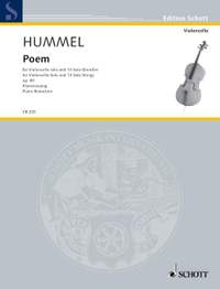 Hummel, B: Poem op. 80