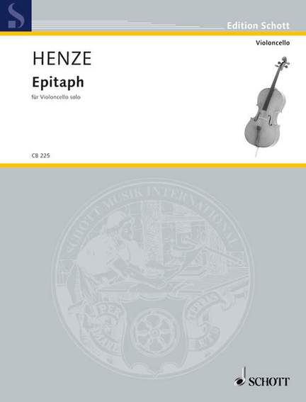 Henze, H W: Epitaph