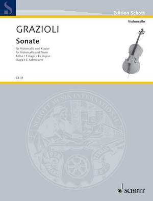 Grazioli, G B: Sonata F Major