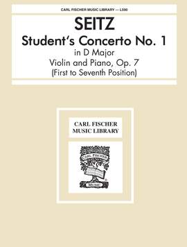 Friedrich Seitz: Student's Concerto No. 1, Opus 7 in D Major