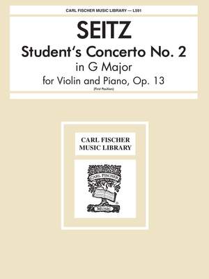 Friedrich Seitz: Student's Concerto No. 2, Opus 13 in G Major