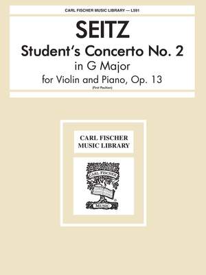 Friedrich Seitz: Student's Concerto No. 2, Opus 13 in G Major