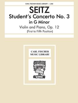 Seitz: Student Concerto No.3, Op.12 in G minor