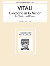 Tomaso Antonio Vitali: Ciaccona In G Minor